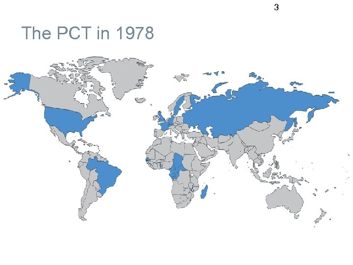 3 The PCT in 1978 