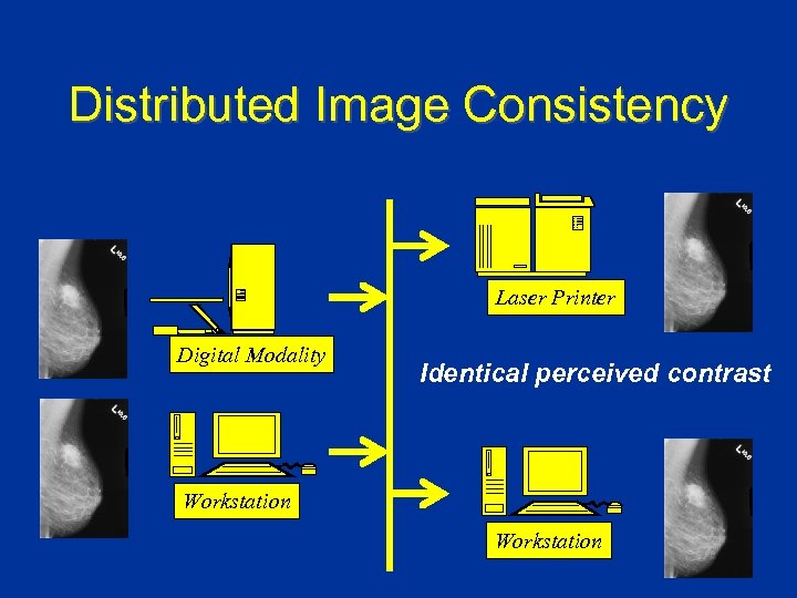 Distributed Image Consistency Laser Printer Digital Modality Identical perceived contrast Workstation 