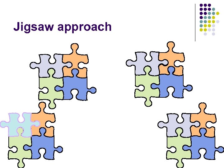 Jigsaw approach 