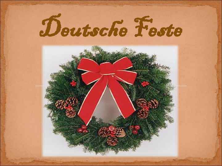 Deutsche Feste 