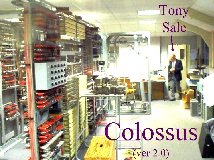 Tony Sale Colossus (ver 2. 0) 40 Years of Internet Arms Races 38 of