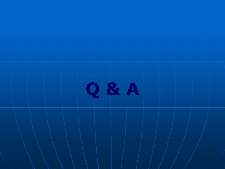 Q&A 28 