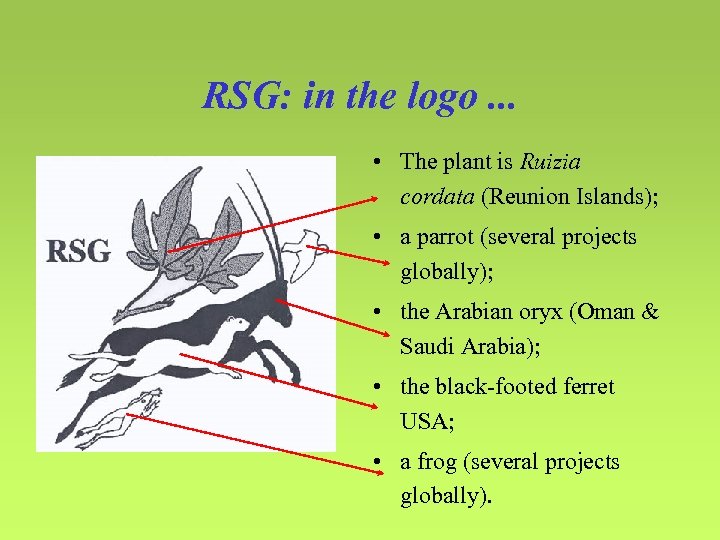RSG: in the logo. . . • The plant is Ruizia cordata (Reunion Islands);