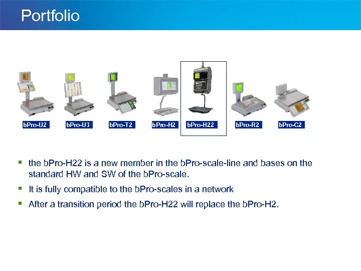 Portfolio b. Pro-U 2 b. Pro-U 3 b. Pro-T 2 b. Pro-H 22 b.