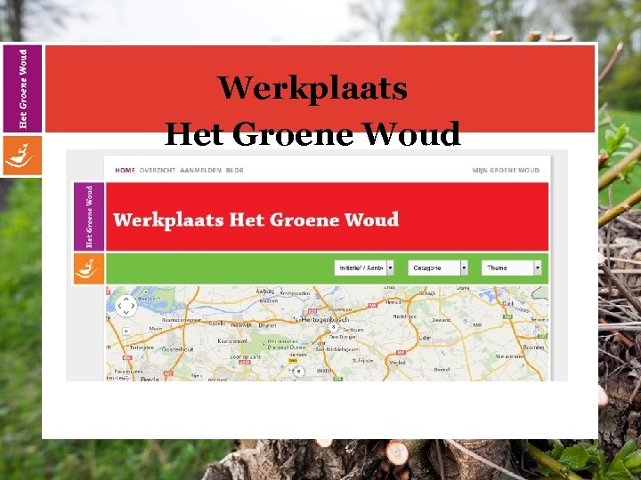 Werkplaats Het Groene Woud www. werkplaatshetgroenewoud. com 