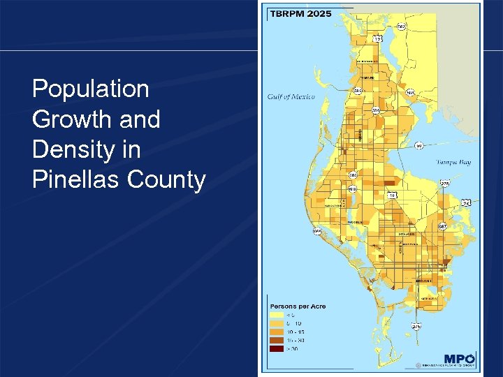 Population Growth and Density in Pinellas County 