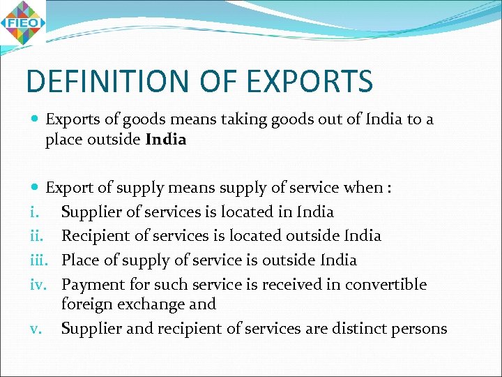 import and export meaning