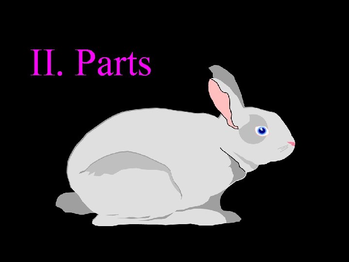 II. Parts 