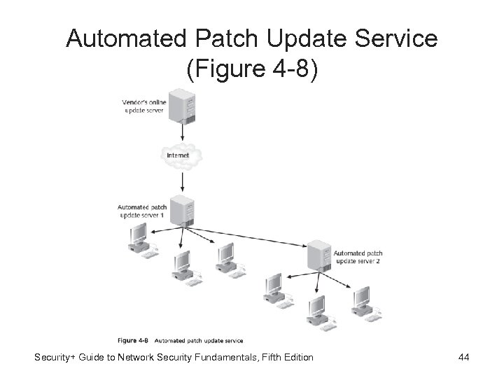 Automated Patch Update Service (Figure 4 -8) Security+ Guide to Network Security Fundamentals, Fifth