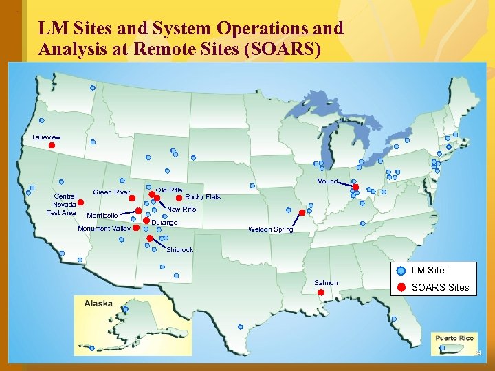 LM Sites and System Operations and Analysis at Remote Sites (SOARS) Lakeview Mound Central