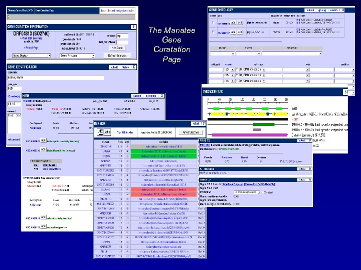 The Manatee Gene Curatation Page 