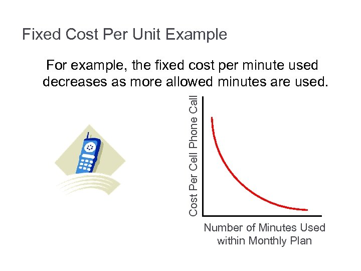 Fixed Cost Per Unit Example Cost Per Cell Phone Call For example, the fixed