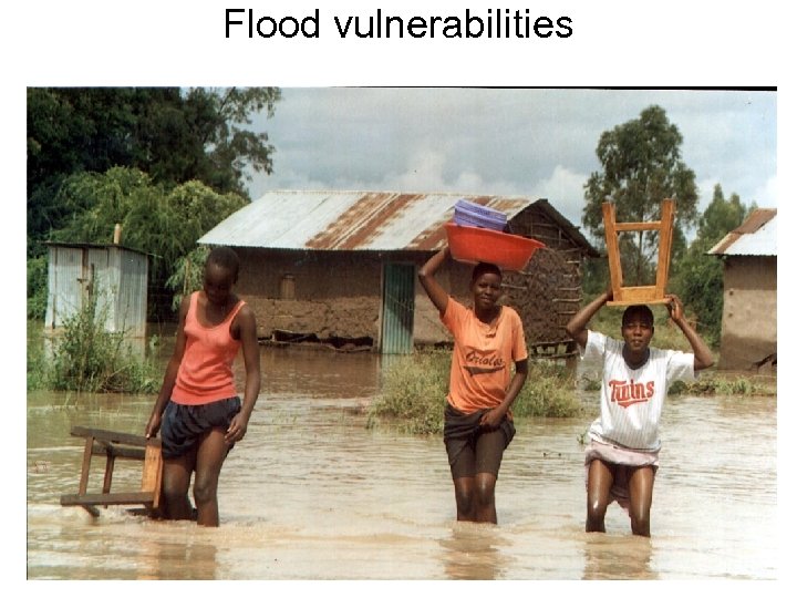 Flood vulnerabilities 