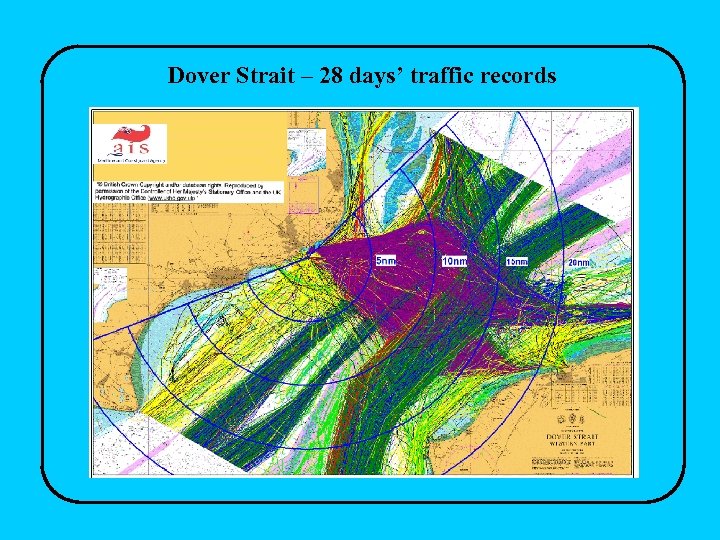 Dover Strait – 28 days’ traffic records 