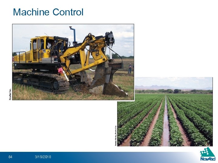 Machine Control 64 3/19/2018 