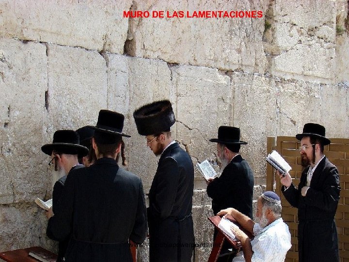 MURO DE LAS LAMENTACIONES www. vitanoblepowerpoints. net 