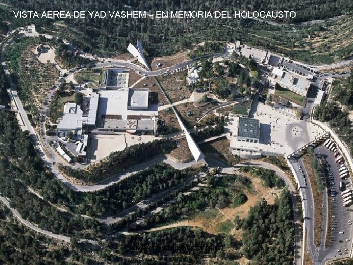 VISTA AEREA DE YAD VASHEM – EN MEMORIA DEL HOLOCAUSTO www. vitanoblepowerpoints. net 