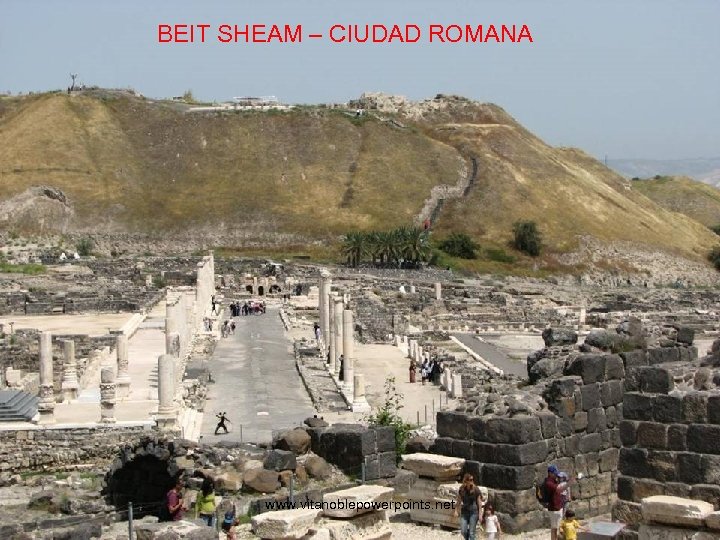 BEIT SHEAM – CIUDAD ROMANA www. vitanoblepowerpoints. net 