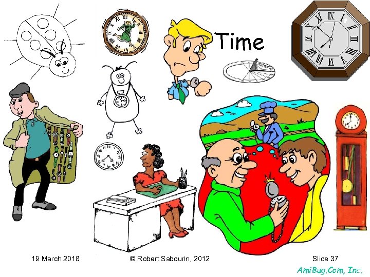 Time 19 March 2018 © Robert Sabourin, 2012 Slide 37 Ami. Bug. Com, Inc.