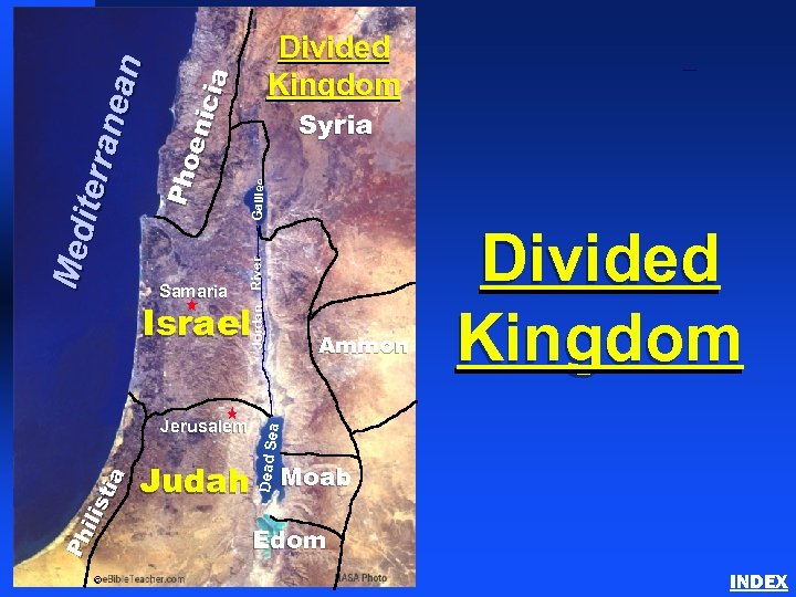 Galilee Jordan Israel Judah a Ammon Divided Kingdom Dead Se Ph il is ti