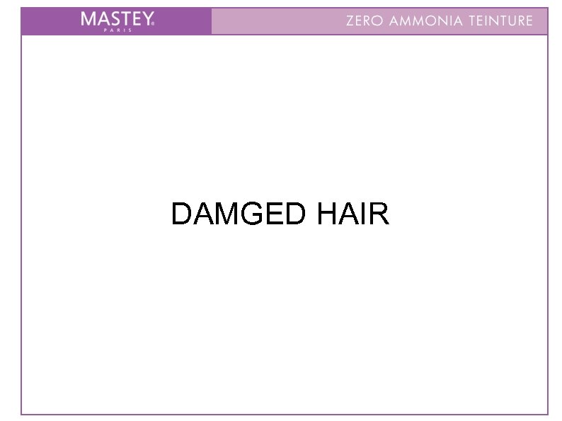 DAMGED HAIR 
