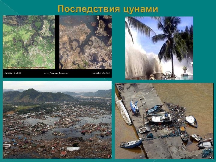 Последствия цунами 