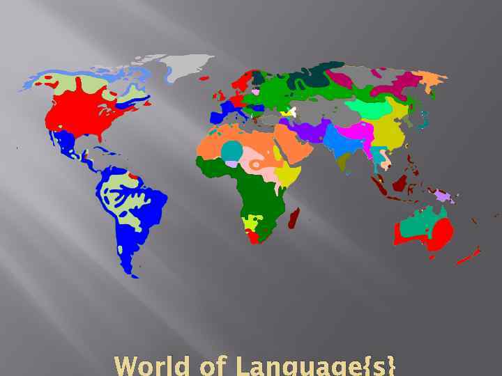 World of Language{s} 