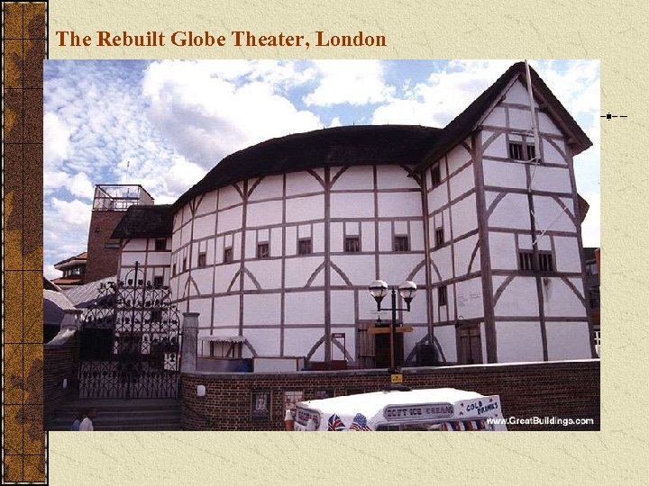 The Rebuilt Globe Theater, London 