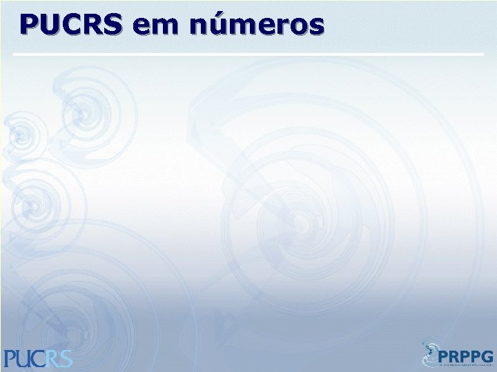 PUCRS em números 