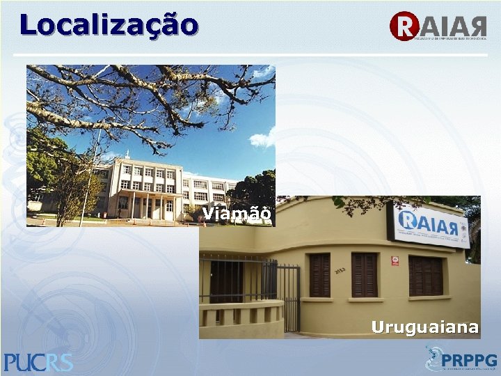 Localização Viamão Uruguaiana 