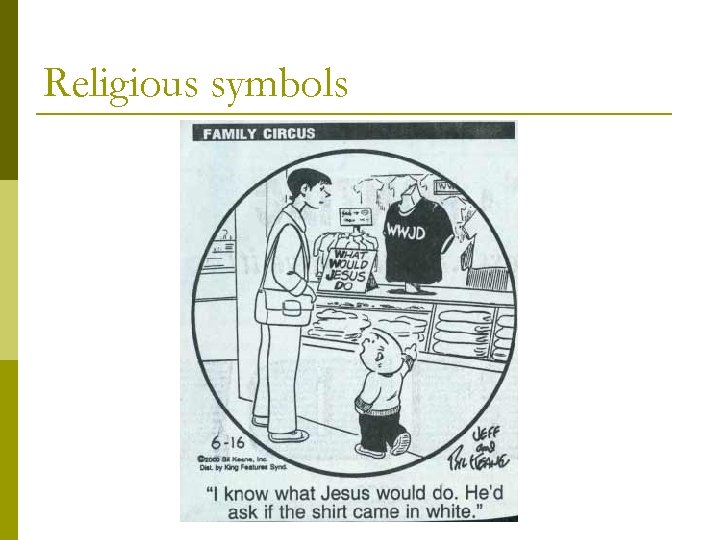 Religious symbols 