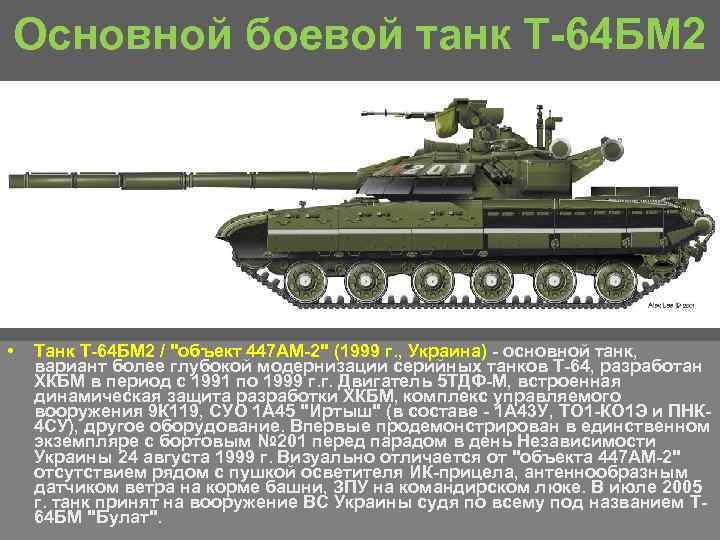 Основной боевой танк Т 64 БМ 2 • Танк Т 64 БМ 2 /