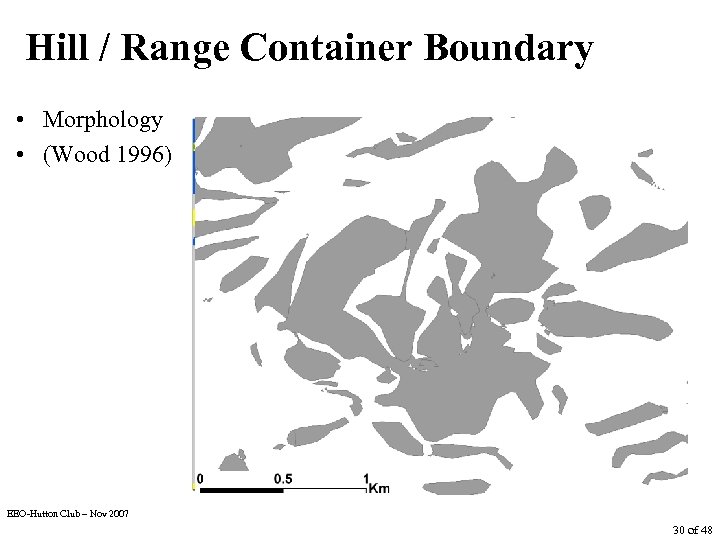 Hill / Range Container Boundary • Morphology • (Wood 1996) EEO-Hutton Club – Nov