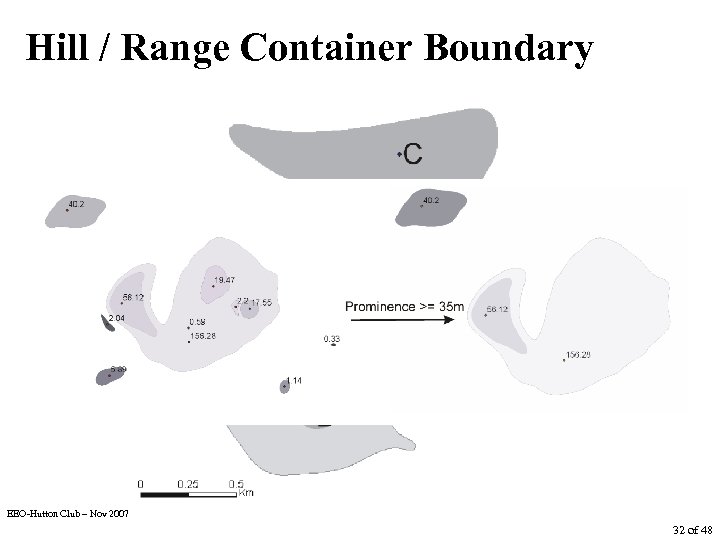 Hill / Range Container Boundary EEO-Hutton Club – Nov 2007 32 of 48 