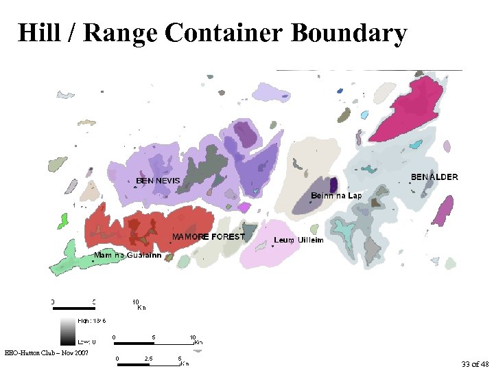 Hill / Range Container Boundary EEO-Hutton Club – Nov 2007 33 of 48 