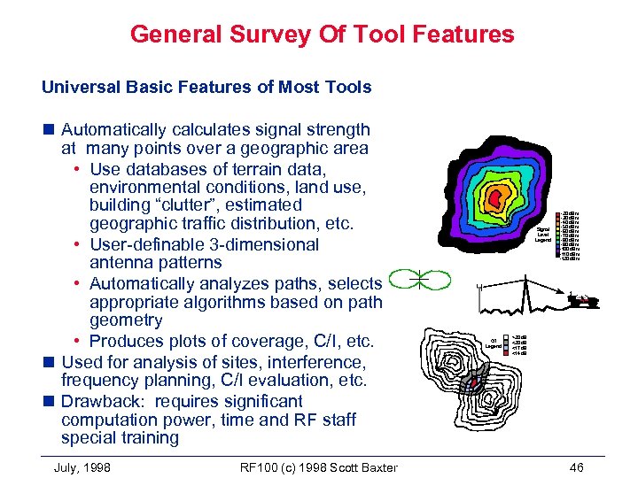 General Survey Of Tool Features Universal Basic Features of Most Tools n Automatically calculates
