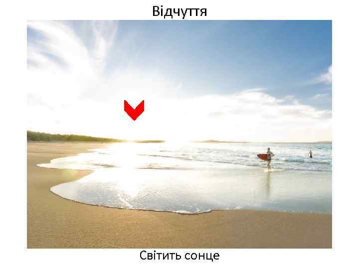 Відчуття Світить сонце 
