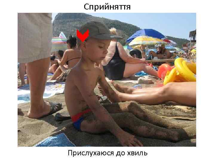 Сприйняття Прислухаюся до хвиль 