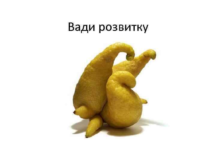 Вади розвитку 