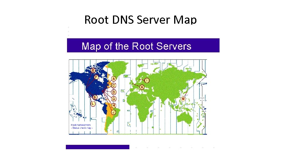 Root DNS Server Map 