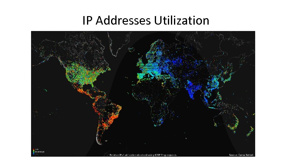 IP Addresses Utilization 