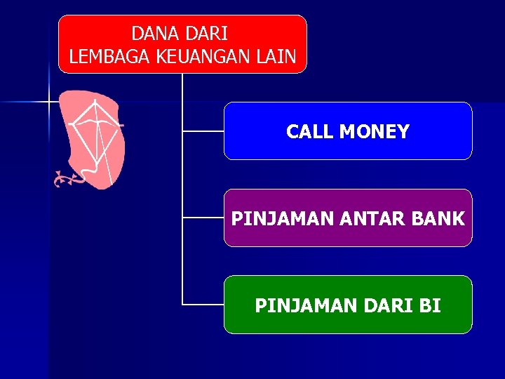 DANA DARI LEMBAGA KEUANGAN LAIN CALL MONEY PINJAMAN ANTAR BANK PINJAMAN DARI BI 