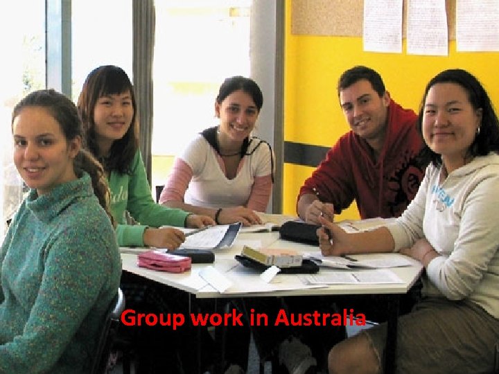 Group work in Australia CELTA training context 