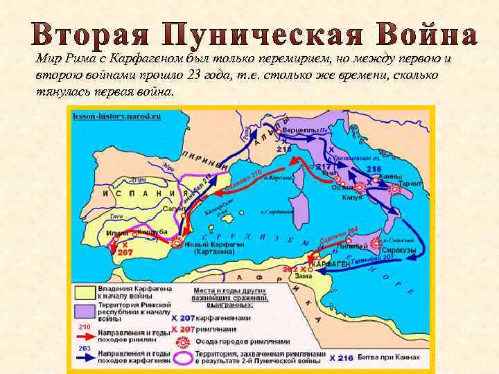 Мир Рима с Карфагеном был только перемирием, но между первою и второю войнами прошло