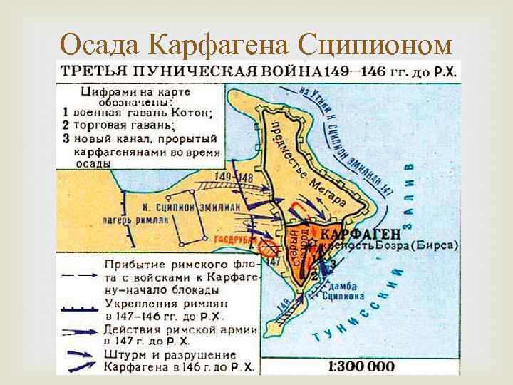 Осада Карфагена Сципионом Эмилианом 