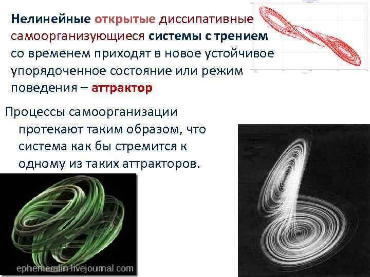 Нелинейные открытые диссипативные самоорганизующиеся системы с трением со временем приходят в новое устойчивое упорядоченное