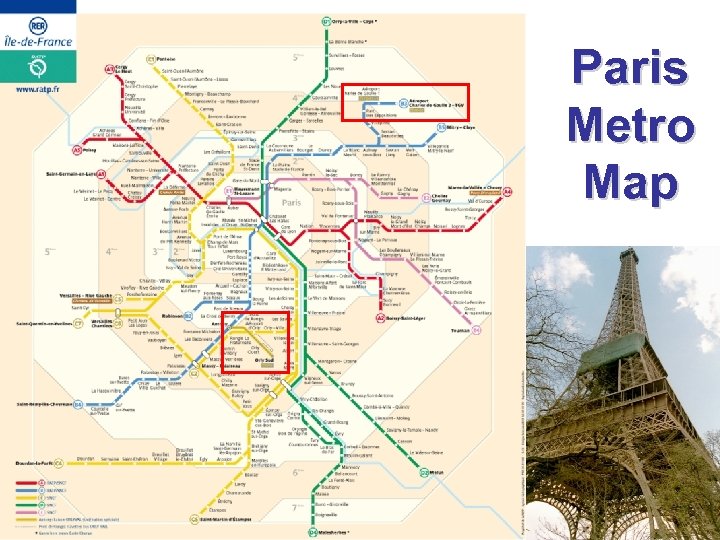 Paris Metro Map 35 