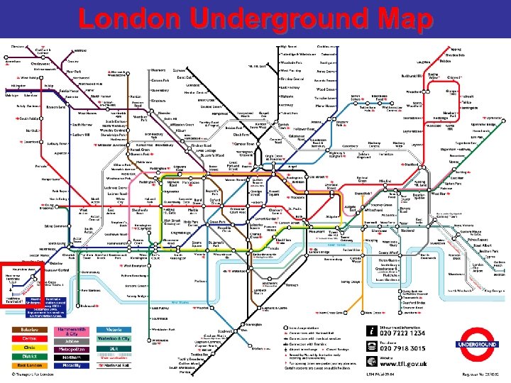 London Underground Map 37 