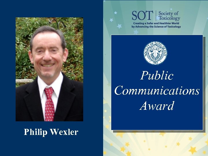 Public Communications Award Philip Wexler 