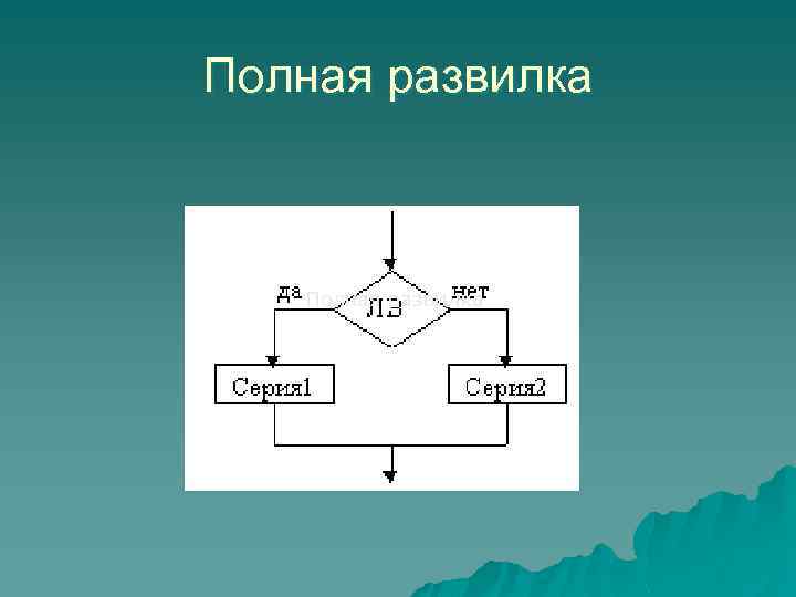 Полная развилка 
